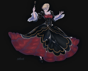 This is the Avatar Image for the Umineko model collection (REPOST) AI Voice and Text to Speech Generator